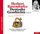 Deutsche Geschichte - Ein Versuch Vol. 1 (CD)   